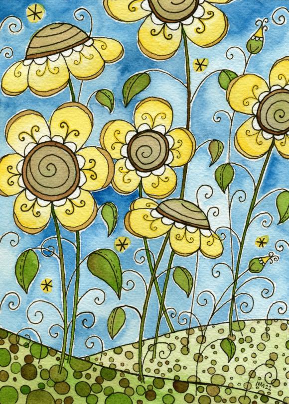 Granola Bar Original Watercolor Painting